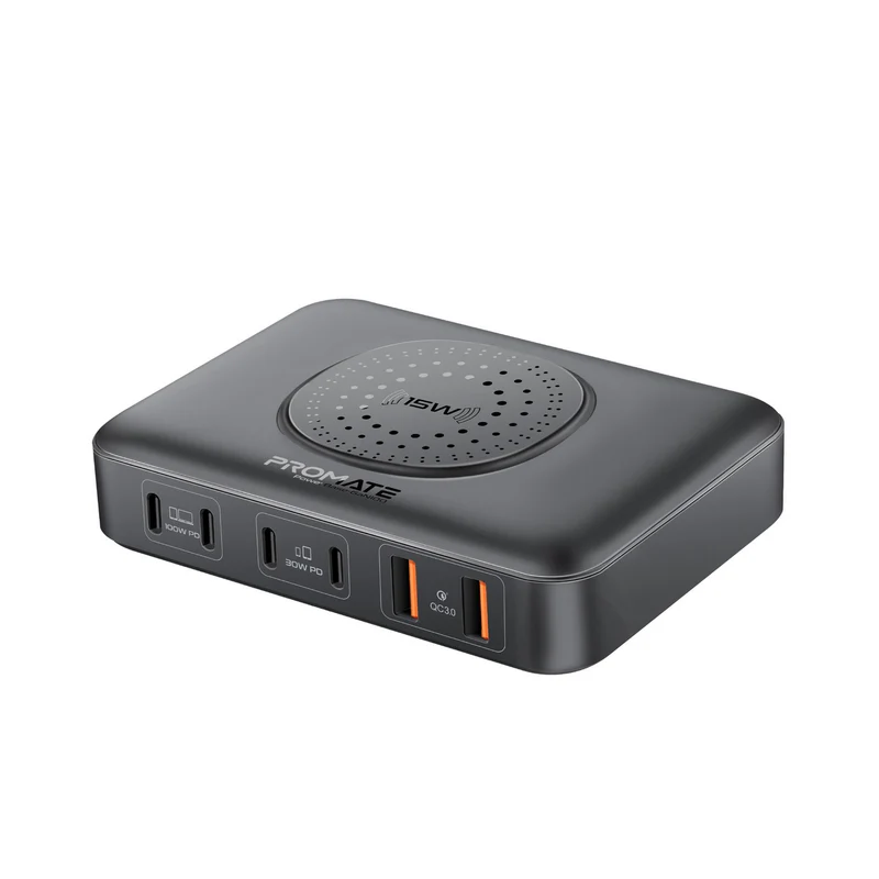 Promate PowerBase Gan 100 UK 15W